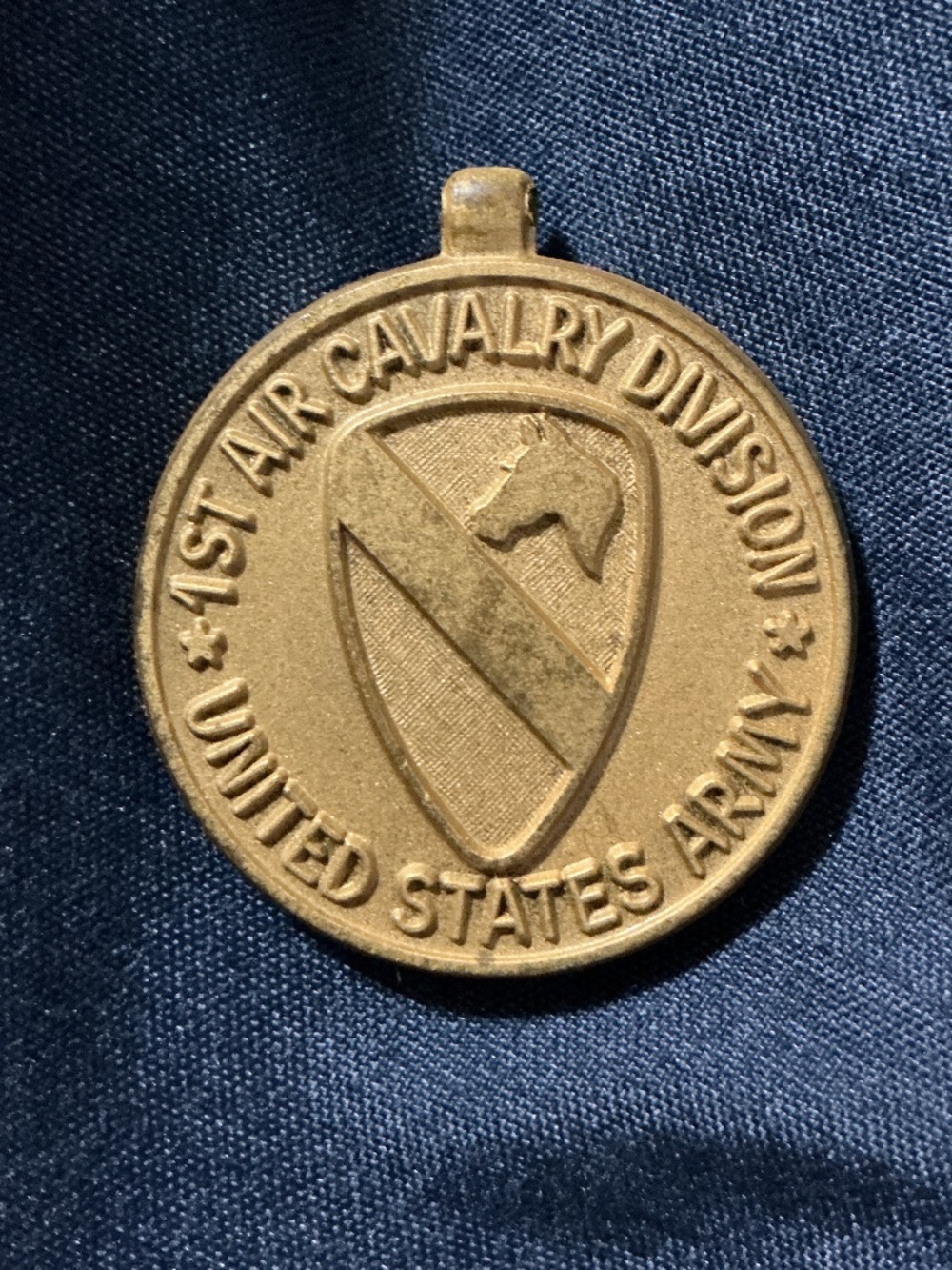 1st Air Cavalry Division United States Army Medal The First Team Vietnam